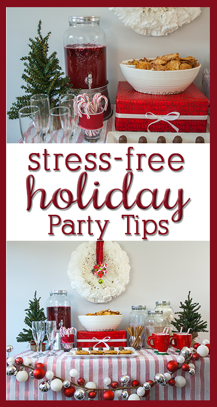 Christmas Party Ideas - Tips for low-stress holiday entertaining!