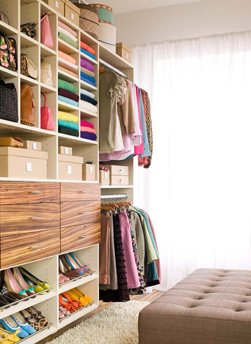 Closet storage ideas