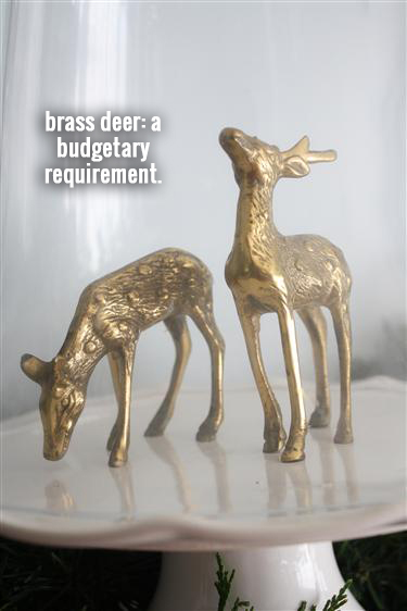 brass deer