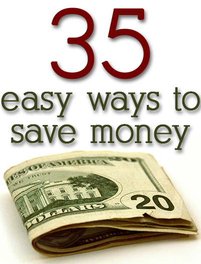 Easy ways to save money on EVERYTHING. Great ideas!