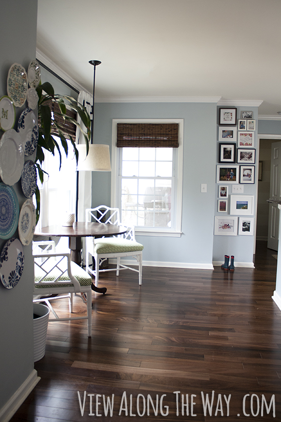 Create an eclectic, mini gallery wall!