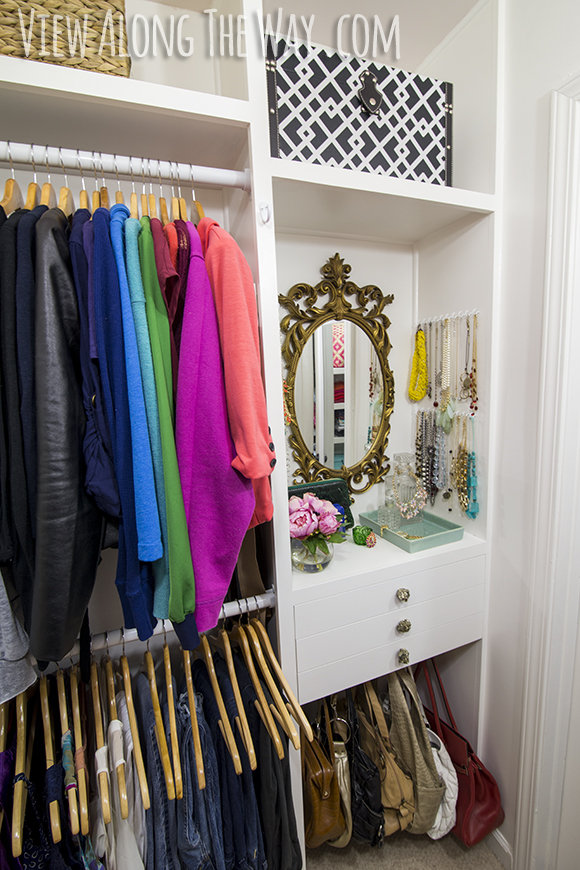 A Designer's Trick for Creating DIY Closet Shelving That Won't Ruin Your  Walls