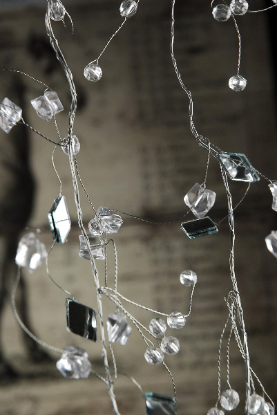 crystal garland for a chandelier