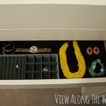 DIY velvet or felt drawer lining