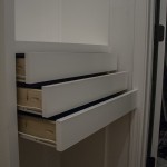 DIY custom closet drawers