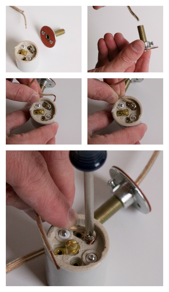 How to wire a DIY chandelier