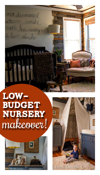 Budget-friendly nursery ideas! Love this sophisticated nursery!