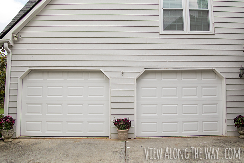 Garage doors after