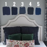 Choosing navy blue paint colors