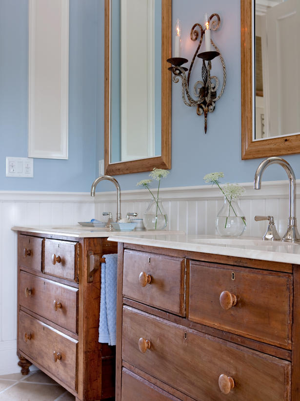 Dual bathroom vanities