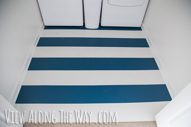 How to paint vinyl floors